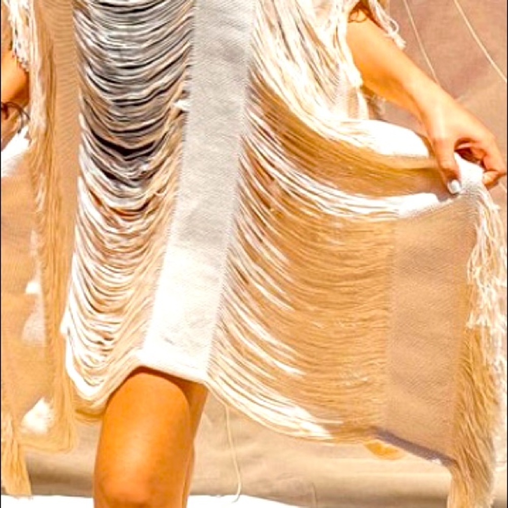 Hand crafted poncho from Tulum Mexico